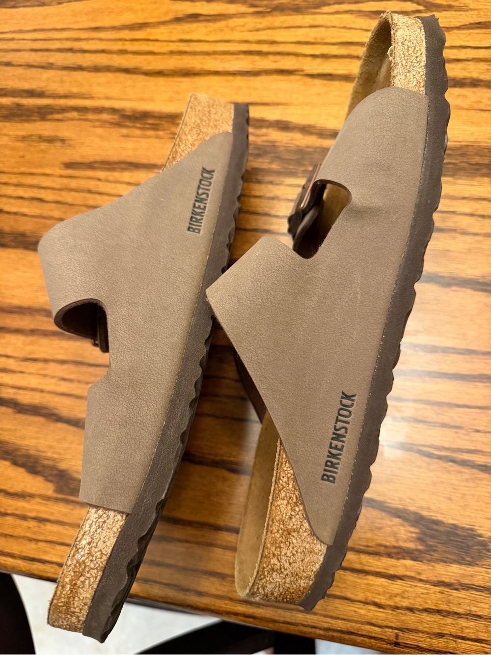 Birkenstock Arizona Two-Strap Sandals in Brown Suede - Picture 5 of 5